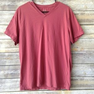 J.Crew v-neck short sleeve broken in t-shirt L